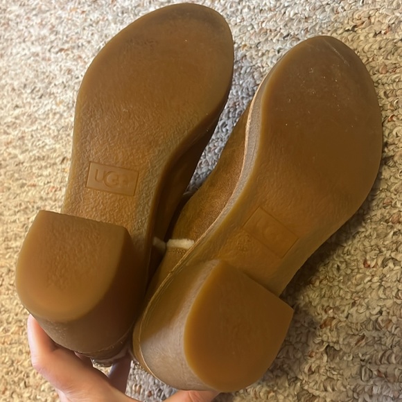 UGG Women's Kasen Block-Heel Tan Boots Size 7 - Picture 10 of 12